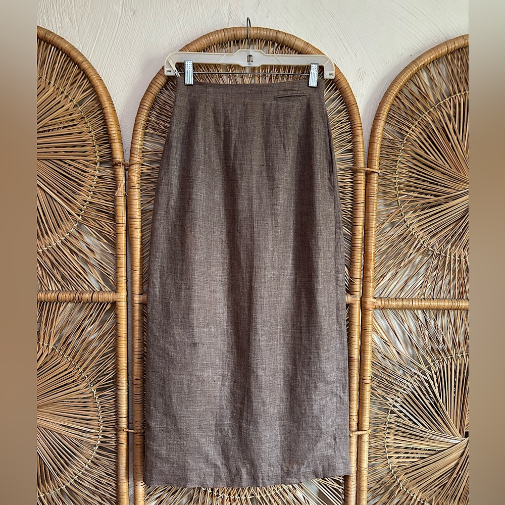 Margaret Howell Linen Skirt